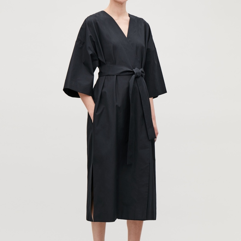 NWT COS Kimono Wrap Dress